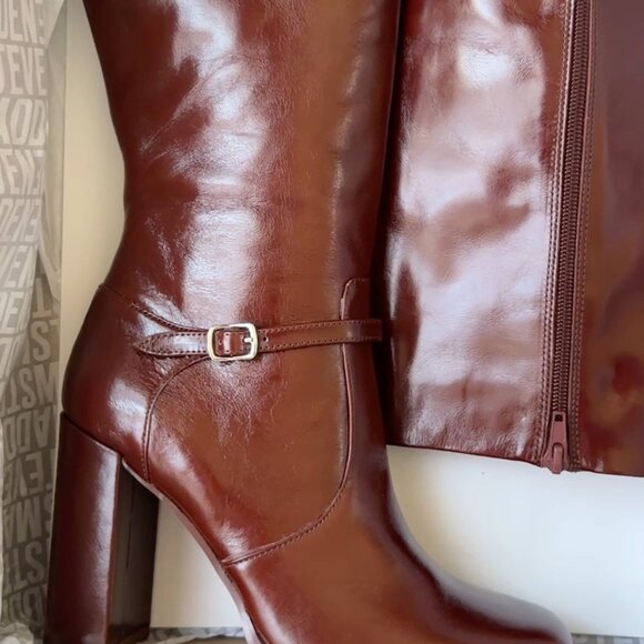 Steven Madden Adalyn Brown Boots - Picture 3 of 8